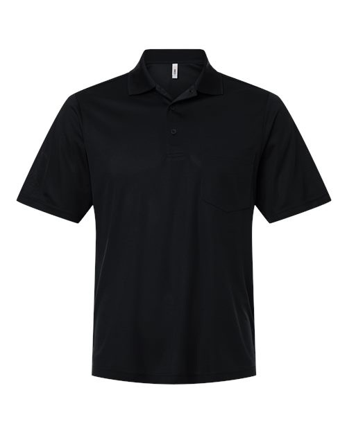 Men's Nova Performance Pique Pocket Polo CORE365 CE108P - NeoInk Transfers