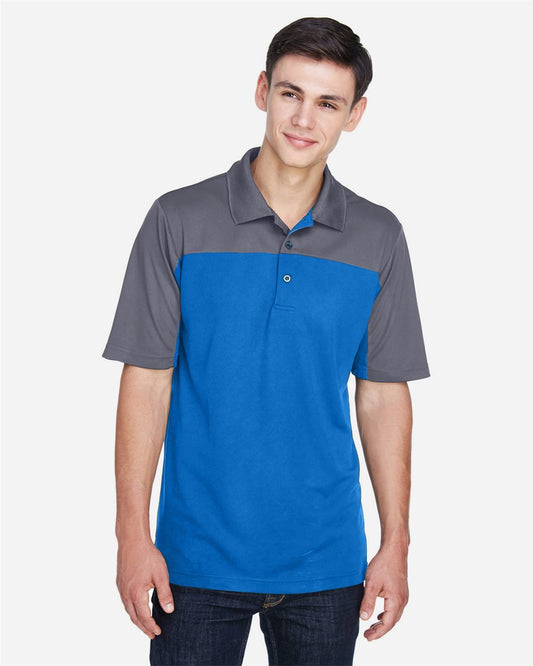 Men's Balance Colorblock Performance Piqué Polo CORE365 CE101