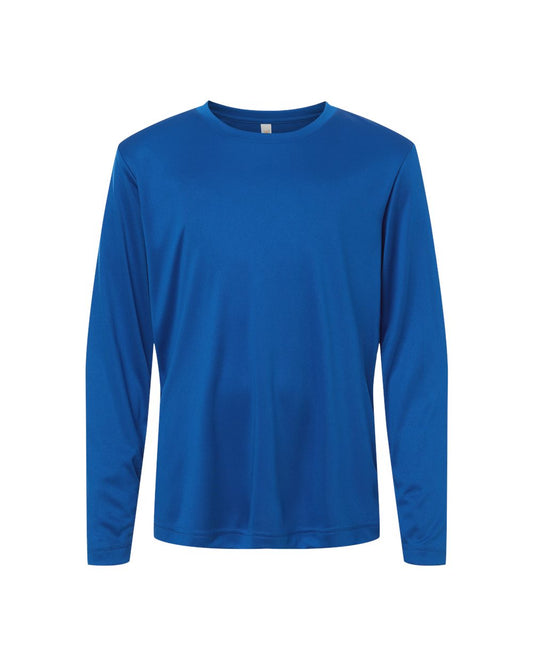 Youth Capital Performance Long Sleeve T-Shirt CORE365 CE10LY - NeoInk Transfers