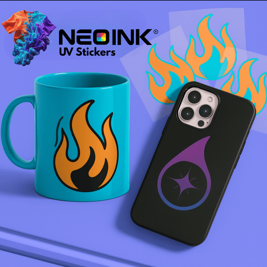 UV DTF Sticker Transfers by Size - NeoInk Transfers