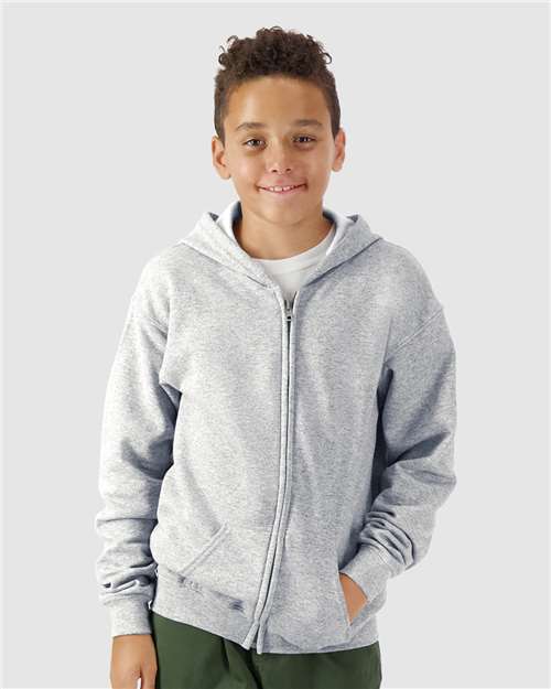 Youth Heavy Blend™ Full-Zip Hooded Sweatshirt Gildan 18600B - NeoInk Transfers