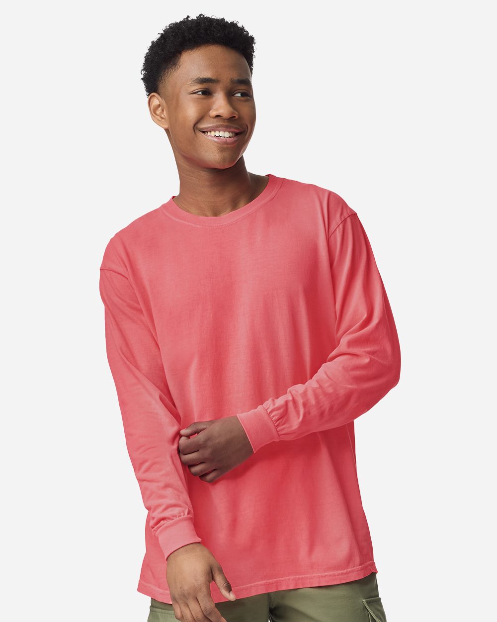Unisex Garment-Dyed Heavyweight Long Sleeve T-Shirt Comfort Colors 6014