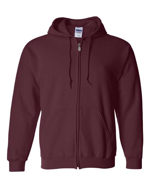 Unisex Heavy Blend™ Full-Zip Hooded Sweatshirt Gildan 18600