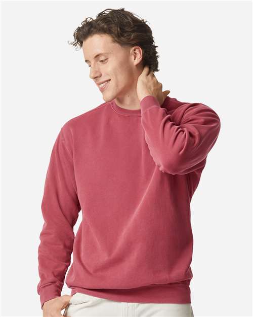 Unisex Garment-Dyed Crewneck Sweatshirt Comfort Colors 1566