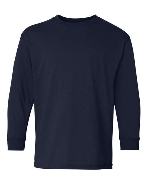 Youth Heavy Cotton™ Long Sleeve T-Shirt Gildan 5400B - NeoInk Transfers