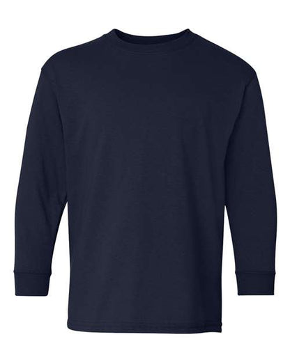 Youth Heavy Cotton™ Long Sleeve T-Shirt Gildan 5400B - NeoInk Transfers