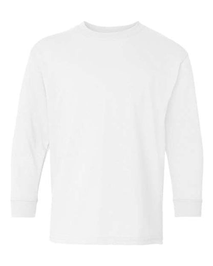 Youth Heavy Cotton™ Long Sleeve T-Shirt Gildan 5400B - NeoInk Transfers