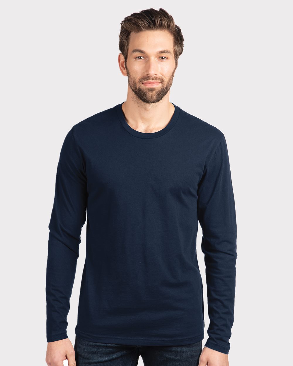 Unisex Cotton Long Sleeve Tee Next Level 3601