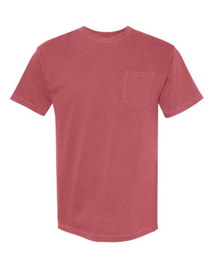 Unisex Garment-Dyed Heavyweight Pocket T-Shirt Comfort Colors 6030