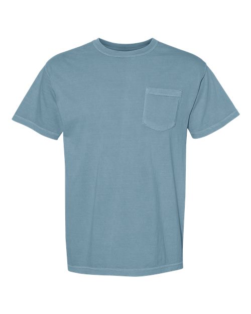 Unisex Garment-Dyed Heavyweight Pocket T-Shirt Comfort Colors 6030