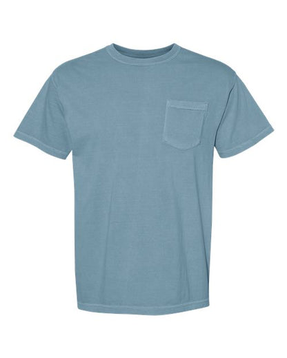 Unisex Garment-Dyed Heavyweight Pocket T-Shirt Comfort Colors 6030