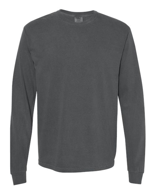 Unisex Garment-Dyed Heavyweight Long Sleeve T-Shirt Comfort Colors 6014