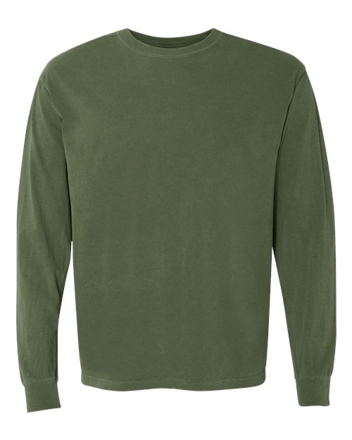 Unisex Garment-Dyed Heavyweight Long Sleeve T-Shirt Comfort Colors 6014