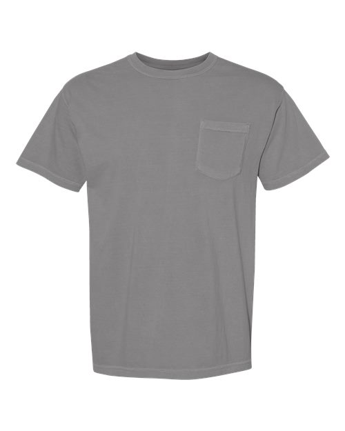Unisex Garment-Dyed Heavyweight Pocket T-Shirt Comfort Colors 6030