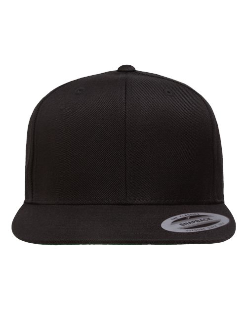 Premium Flat Bill Snapback Cap YP Classics 6089M