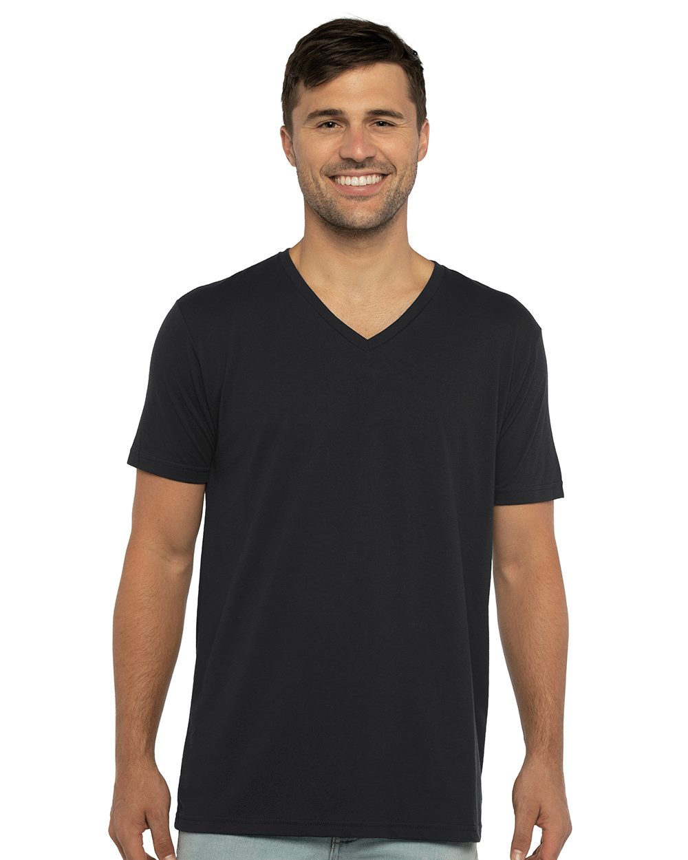 Unisex Sueded V-Neck Tee Next Level 6440