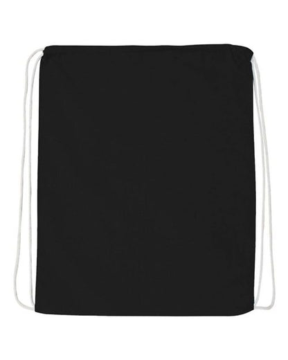 Economical Cotton Drawstring Bag Q-Tees Q4500 - NeoInk Transfers
