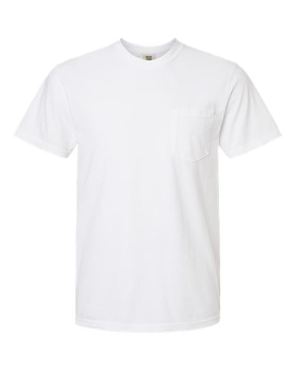 Unisex Garment-Dyed Heavyweight Pocket T-Shirt Comfort Colors 6030