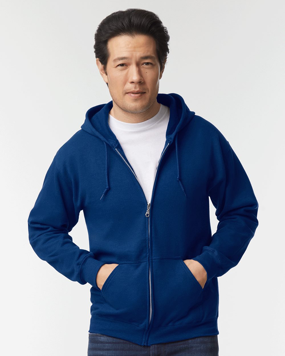 Unisex Heavy Blend™ Full-Zip Hooded Sweatshirt Gildan 18600