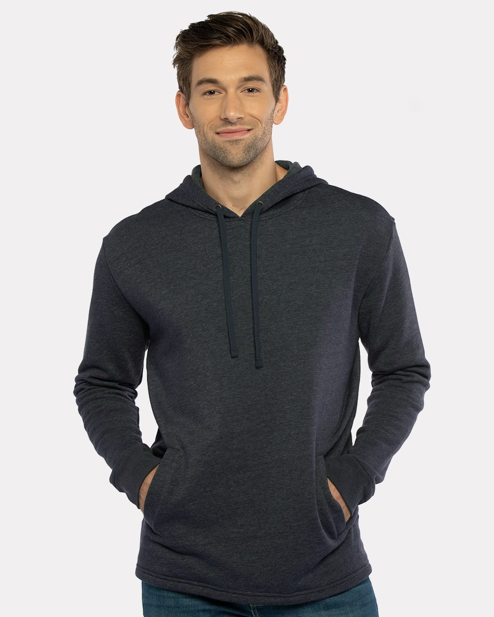 Unisex Malibu Welt Pocket Hoodie Sweatshirt Next Level 9300