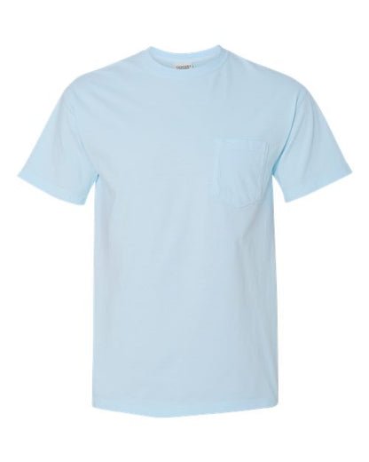 Unisex Garment-Dyed Heavyweight Pocket T-Shirt Comfort Colors 6030
