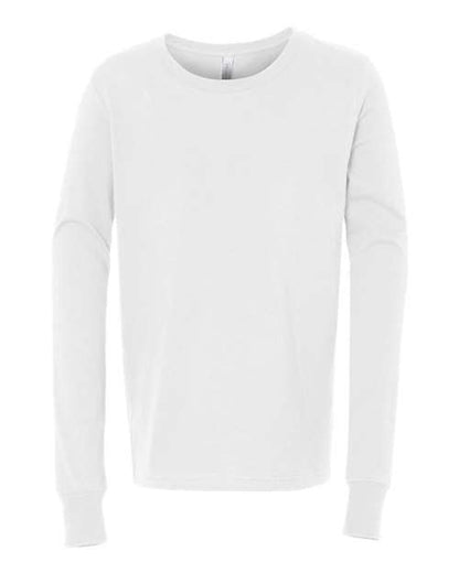Youth Jersey Long Sleeve Tee 3501Y Bella + Canvas 3501Y - NeoInk Transfers