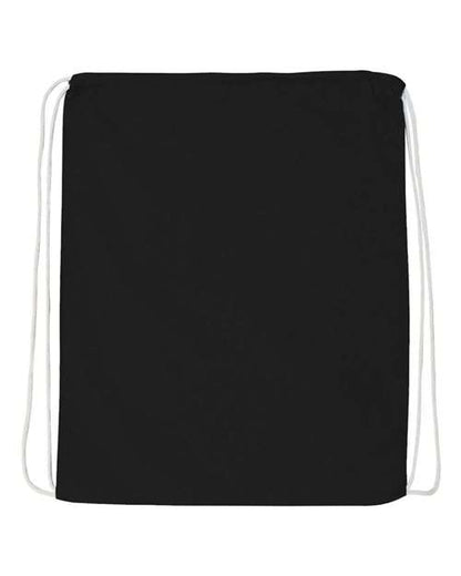 Economical Cotton Drawstring Bag Q-Tees Q4500 - NeoInk Transfers
