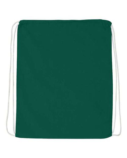 Economical Cotton Drawstring Bag Q-Tees Q4500 - NeoInk Transfers