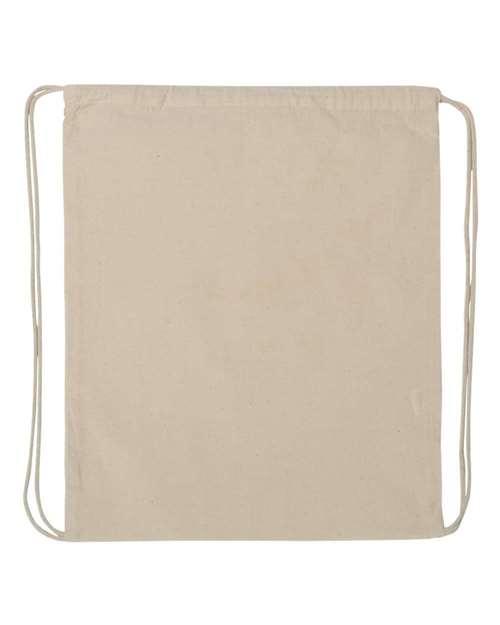 Economical Cotton Drawstring Bag Q-Tees Q4500 - NeoInk Transfers