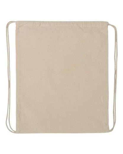 Economical Cotton Drawstring Bag Q-Tees Q4500 - NeoInk Transfers