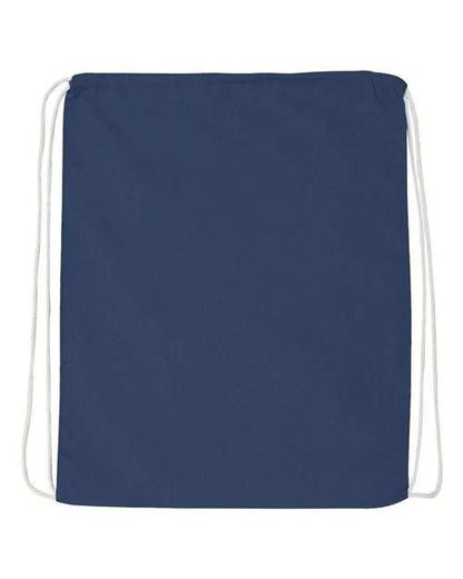 Economical Cotton Drawstring Bag Q-Tees Q4500 - NeoInk Transfers