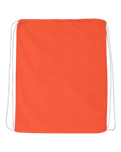 Economical Cotton Drawstring Bag Q-Tees Q4500 - NeoInk Transfers