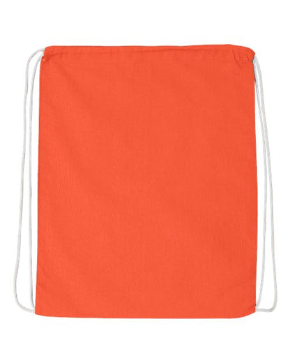 Economical Cotton Drawstring Bag Q-Tees Q4500 - NeoInk Transfers