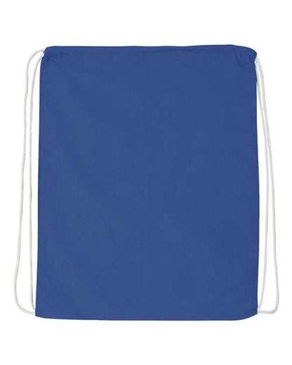 Economical Cotton Drawstring Bag Q-Tees Q4500 - NeoInk Transfers