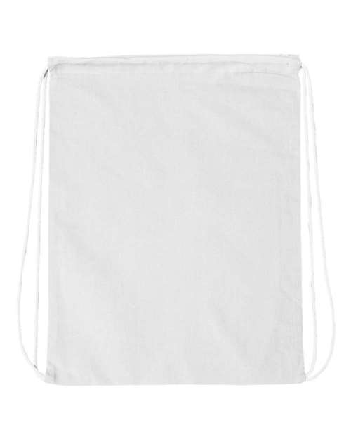 Economical Cotton Drawstring Bag Q-Tees Q4500 - NeoInk Transfers