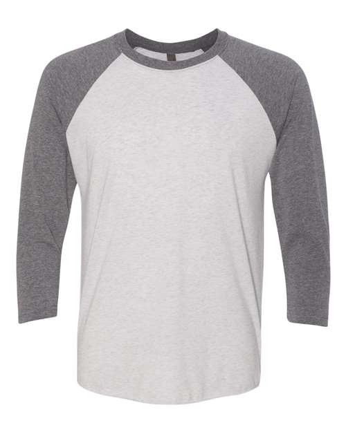 Unisex Triblend Three-Quarter Raglan Tee Next Level 6051