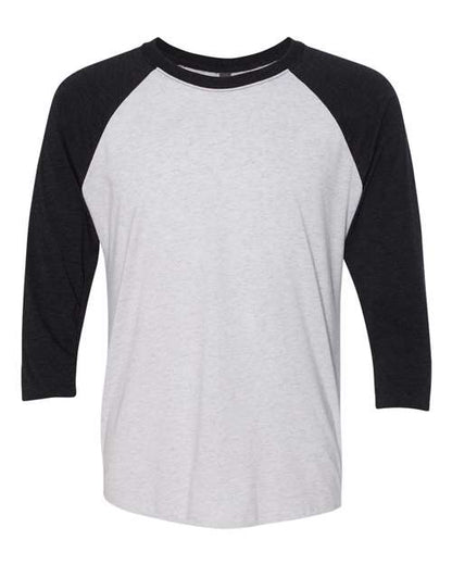 Unisex Triblend Three-Quarter Raglan Tee Next Level 6051