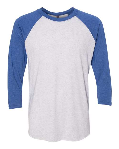 Unisex Triblend Three-Quarter Raglan Tee Next Level 6051