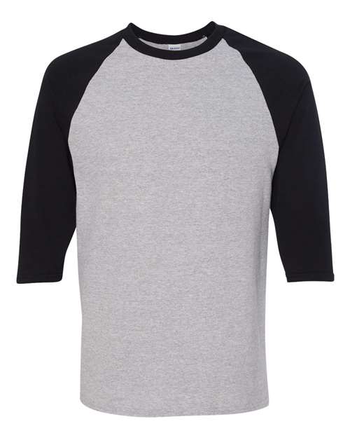 Unisex Heavy Cotton™ Raglan Three-Quarter Sleeve T-Shirt Gildan 5700