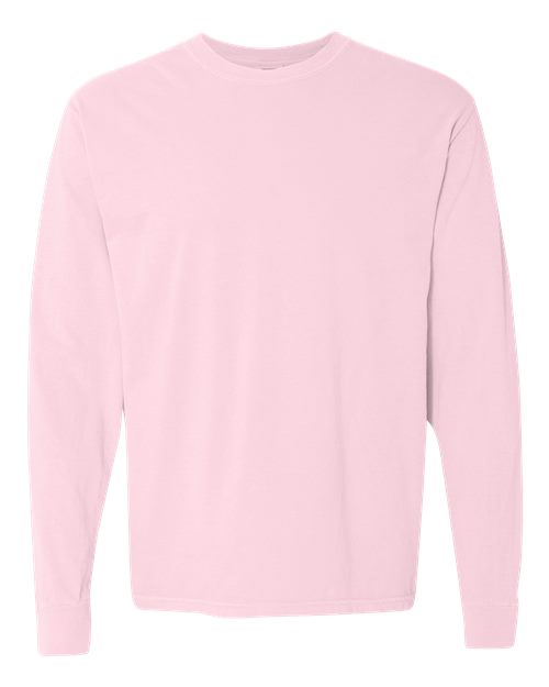 Unisex Garment-Dyed Heavyweight Long Sleeve T-Shirt Comfort Colors 6014