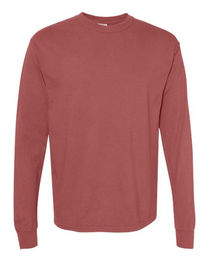 Unisex Garment-Dyed Heavyweight Long Sleeve T-Shirt Comfort Colors 6014