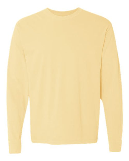 Unisex Garment-Dyed Heavyweight Long Sleeve T-Shirt Comfort Colors 6014