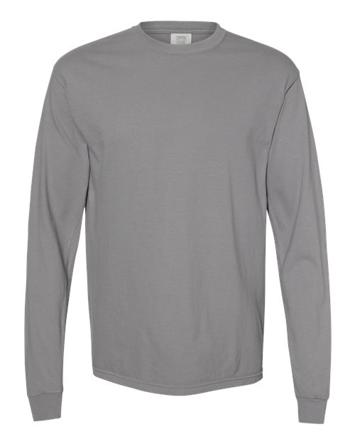 Unisex Garment-Dyed Heavyweight Long Sleeve T-Shirt Comfort Colors 6014