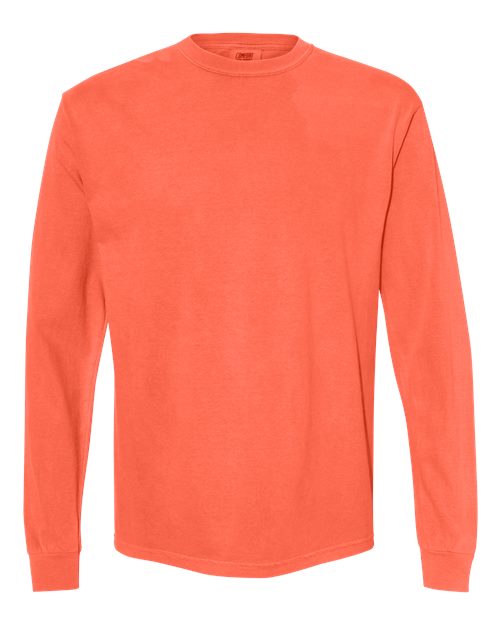Unisex Garment-Dyed Heavyweight Long Sleeve T-Shirt Comfort Colors 6014