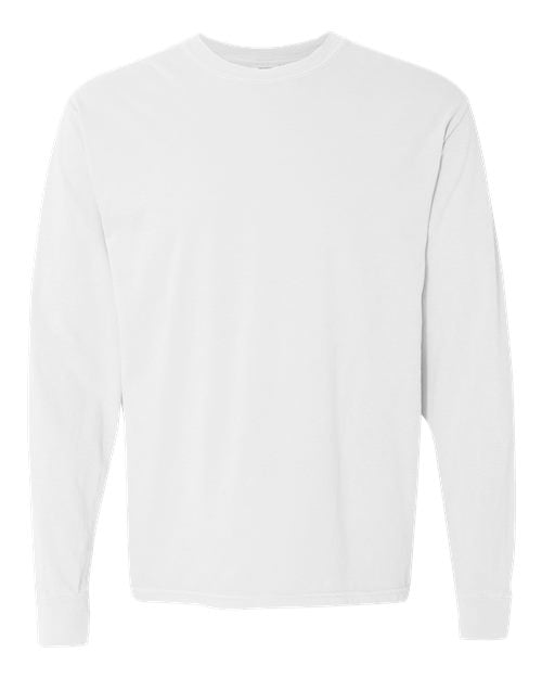 Unisex Garment-Dyed Heavyweight Long Sleeve T-Shirt Comfort Colors 6014