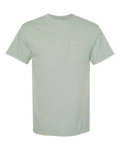 Unisex Garment-Dyed Heavyweight Pocket T-Shirt Comfort Colors 6030