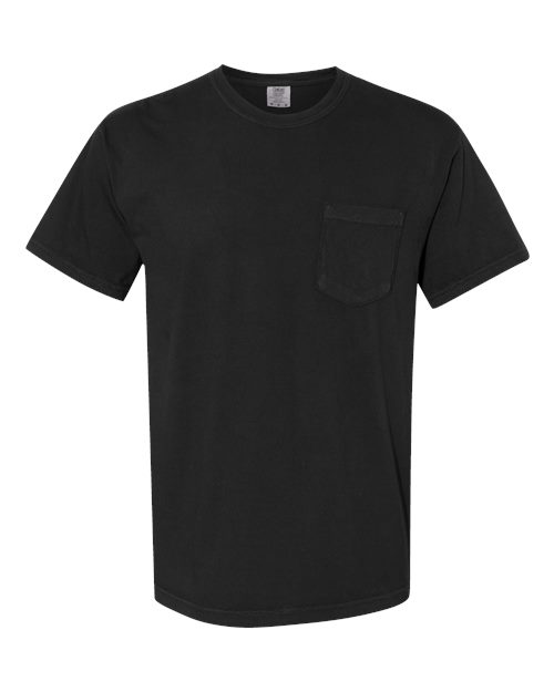 Unisex Garment-Dyed Heavyweight Pocket T-Shirt Comfort Colors 6030