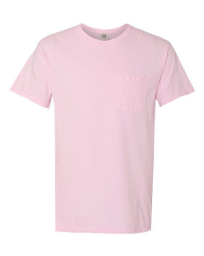 Unisex Garment-Dyed Heavyweight Pocket T-Shirt Comfort Colors 6030