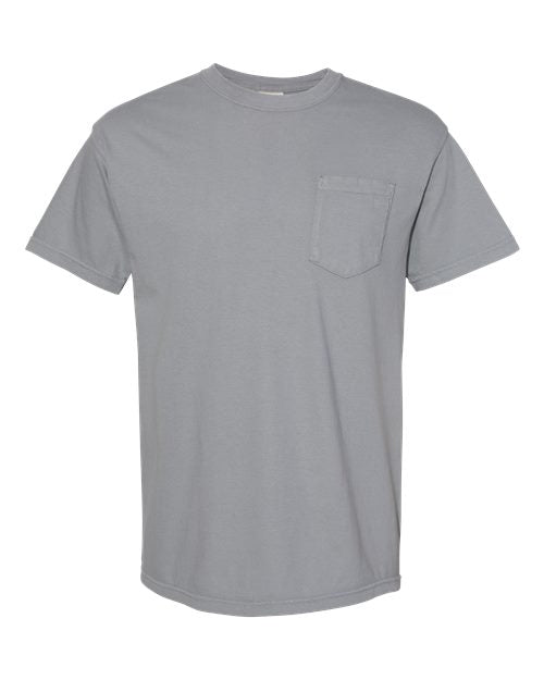 Unisex Garment-Dyed Heavyweight Pocket T-Shirt Comfort Colors 6030