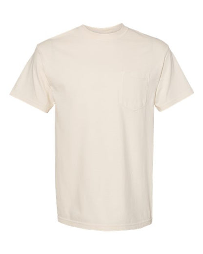 Unisex Garment-Dyed Heavyweight Pocket T-Shirt Comfort Colors 6030